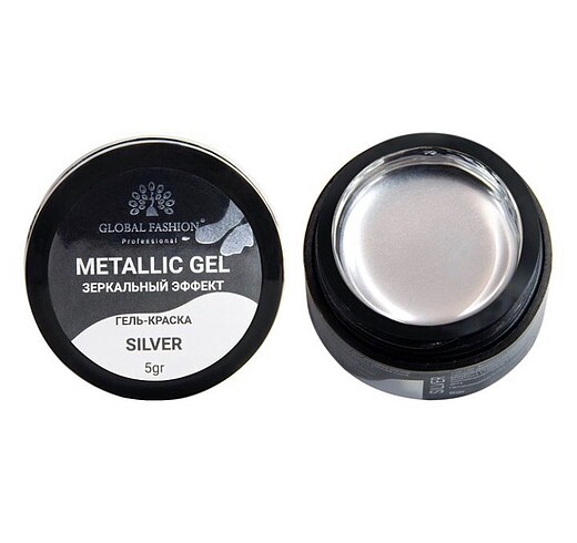 Diğer Metalik Jel - Nail Art / Gümüş Renk