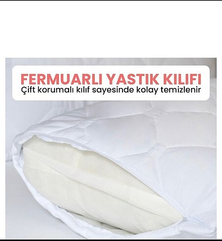 Beden beyaz Renk 2 ADET DİAMOND PLUS KAPİTUNE YASTIK