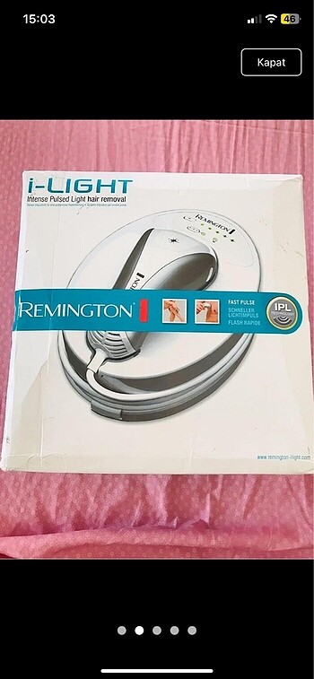 Remington lazer cihazı - Görsel 2