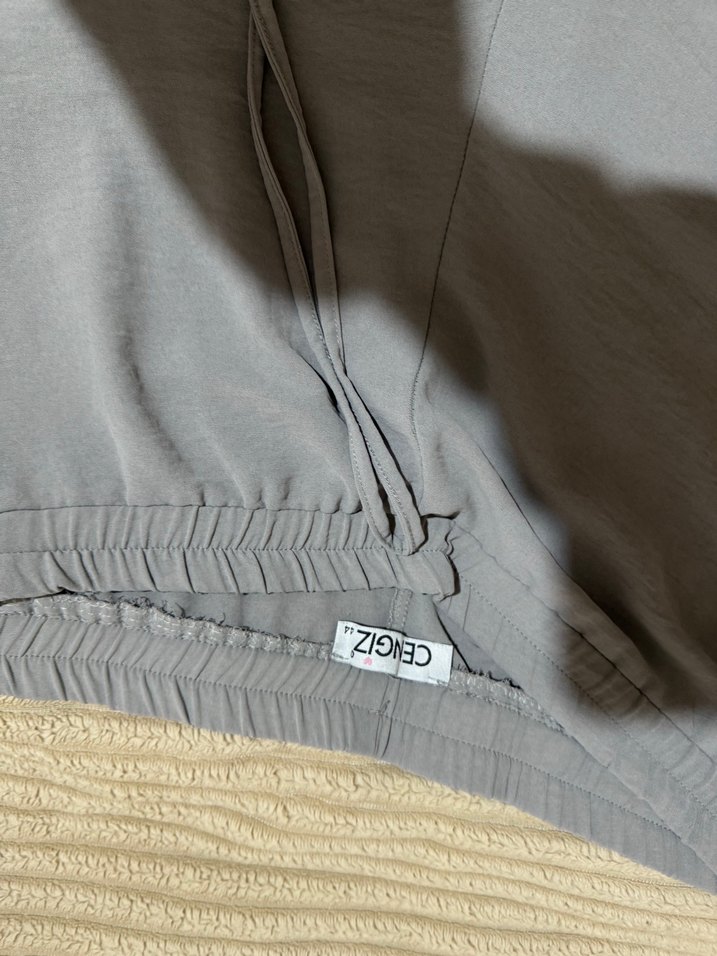 Büyük beden Kadın Bol Kesim Pantolon - Görsel 3