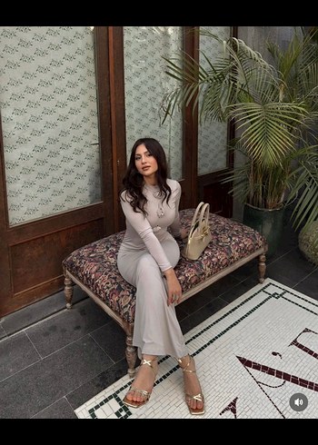 Uzun streç elbise  - Görsel 2