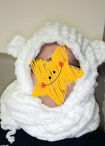 Puffy atkı - bere 
