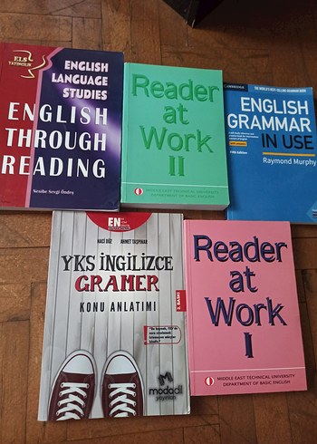 Yabancı Dil Kitapları Seti İngilizce Çalışma Kitapları YDT YKS