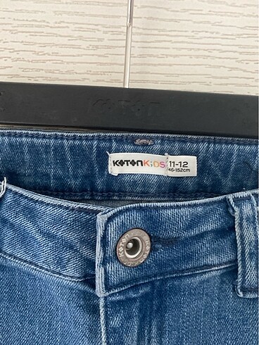 11-12 Yaş Beden Koton jeans kız çocuk