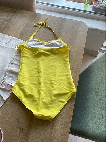 7 Yaş Beden sarı Renk H&M mayo kız çocuk