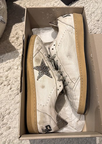 Nike Golden Goose Beyaz Deri Sneaker