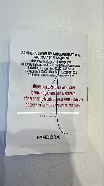  Beden gri Renk Pandora