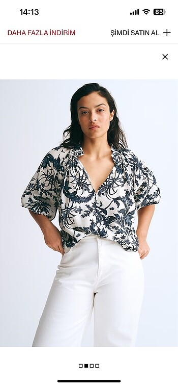 H&M Hm Oversize Bluz