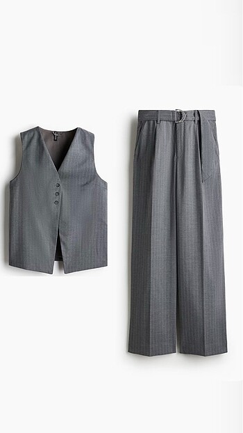 H&M Yelek ve Pantolon Takım