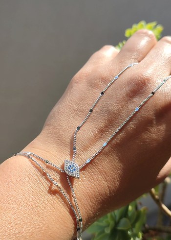 Beden Renkli Nazar Boncuklu Göz Şahmeran Parıltılı ve Koruyucu!