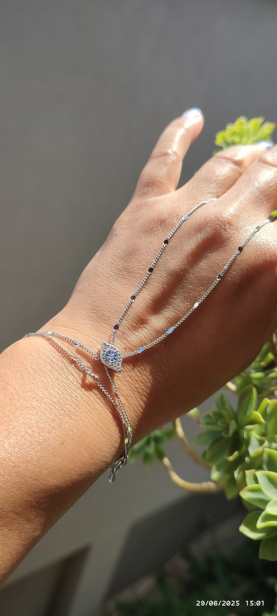  Renkli Nazar Boncuklu Göz Şahmeran  Parıltılı ve Koruyucu!  - Görsel 2