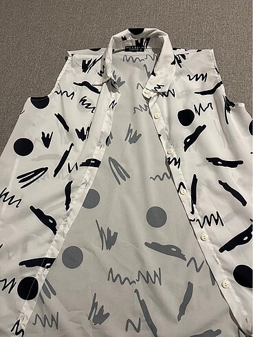 Sıfır kol gömlek - Görsel 4