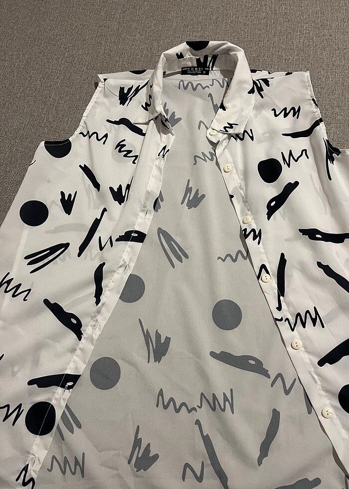 Sıfır kol gömlek - Görsel 4