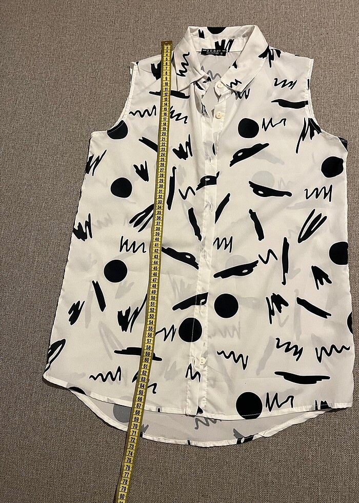 Sıfır kol gömlek - Görsel 3