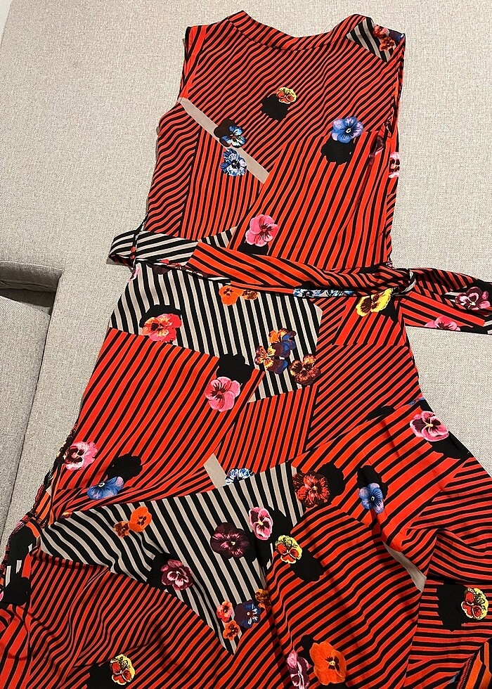 Chamur National uzun elbise - Görsel 5