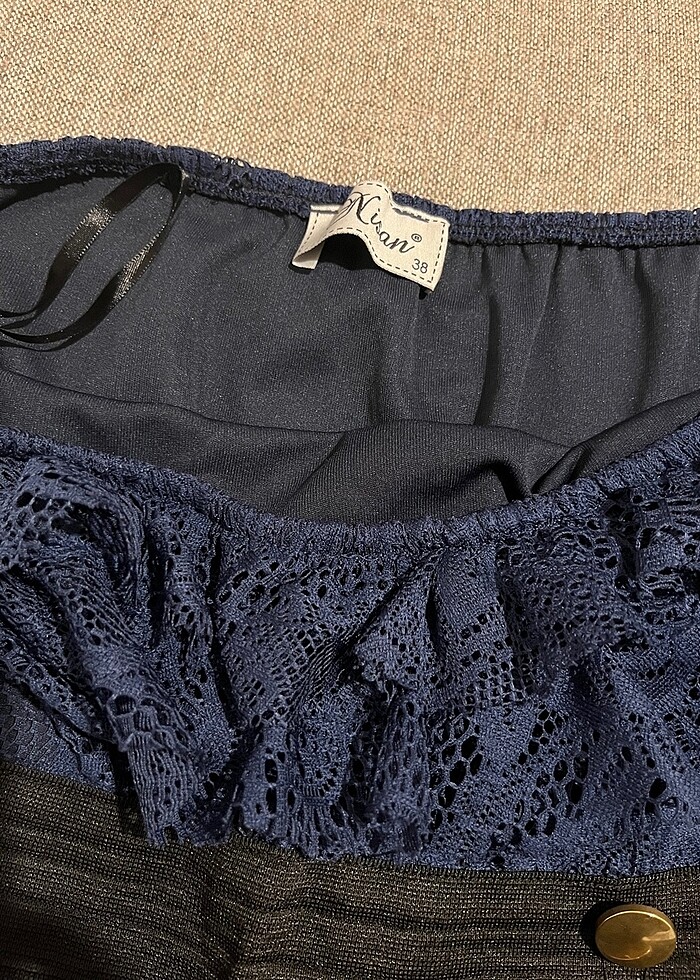 Straplez mini elbise - Görsel 2