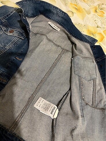 Mavi kot ceket - Görsel 7