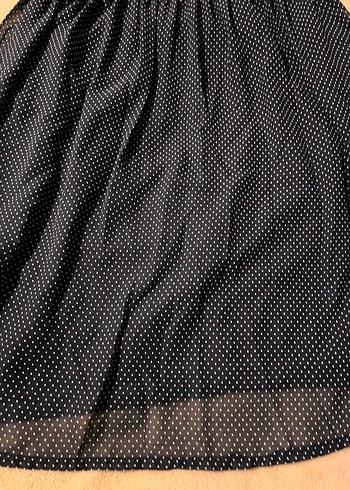 Kolsuz Lacivert Elbise vintage - Görsel 3