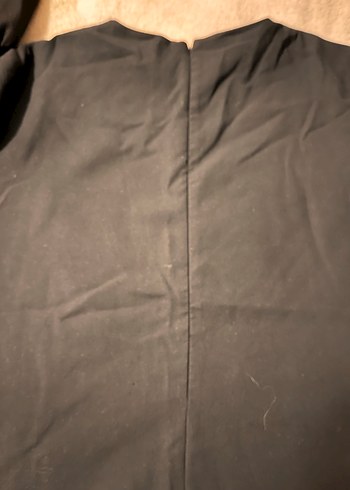 Uzun Kollu Siyah kısa Elbise - Görsel 2