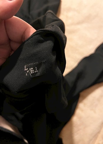 Uzun Kollu Siyah kısa Elbise - Görsel 6