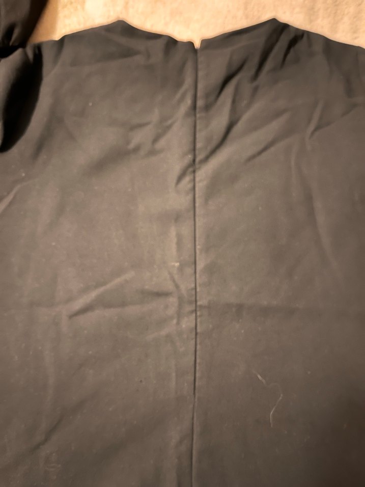 Uzun Kollu Siyah kısa Elbise - Görsel 2