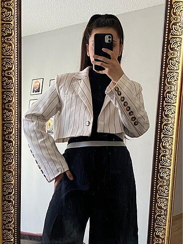 s Beden Kısa blazer ceket