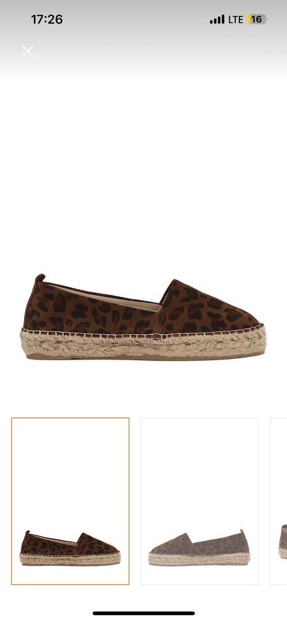 Derimod Kahverengi Leopar Desenli Kadın Espadril - Görsel 3