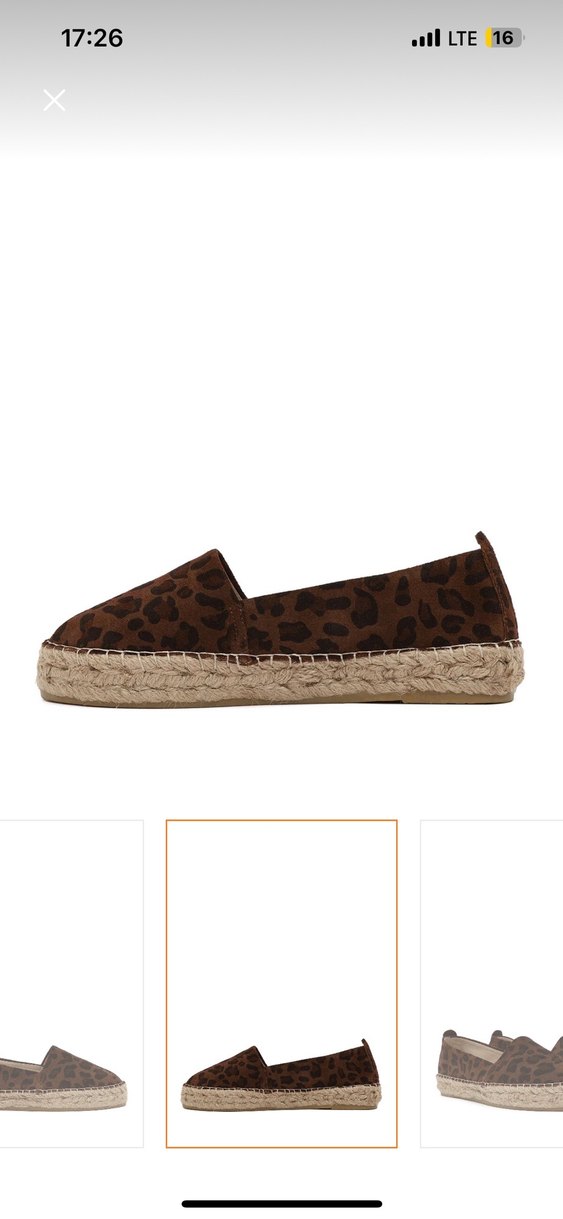 Derimod Kahverengi Leopar Desenli Kadın Espadril - Görsel 2