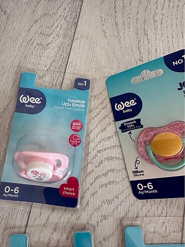 Diğer Wee baby biberon & emzik seti & emzik askısı & biberon emziği