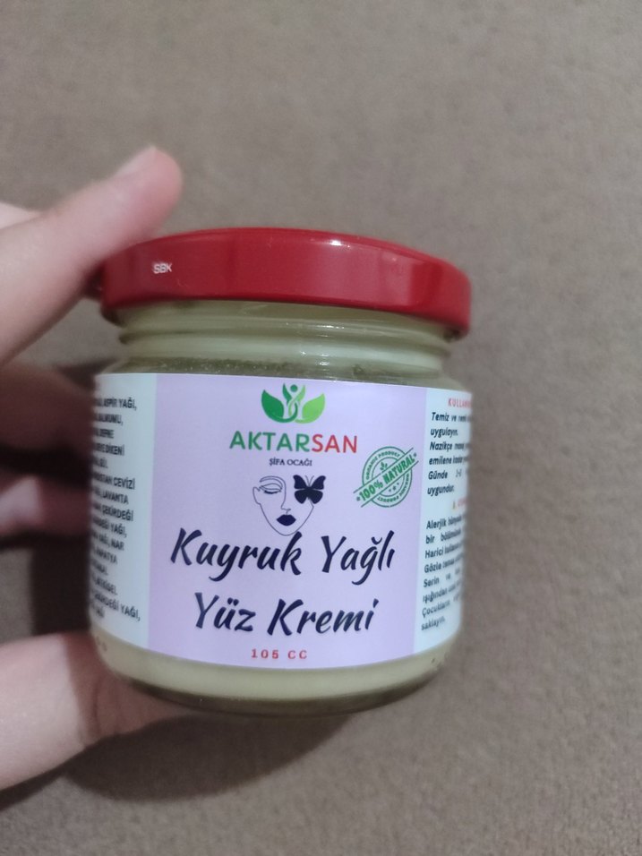 Aktarsan Kuyruk Yağlı Yüz Kremi - Görsel 3