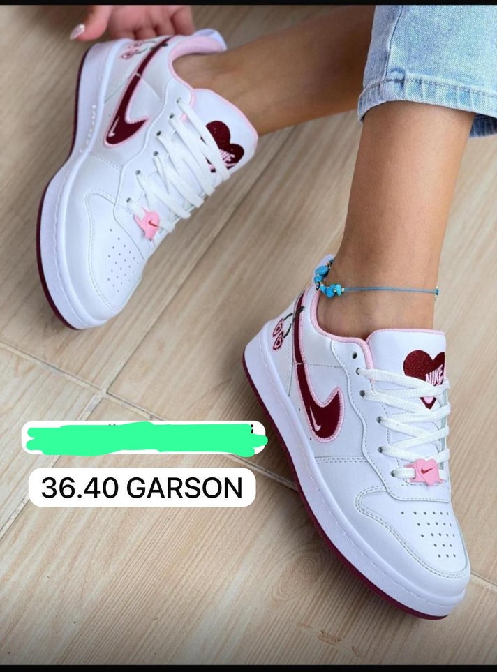 Bağcıklı Nike Stiletto Topuklu Spor Ayakkabı - Görsel 5