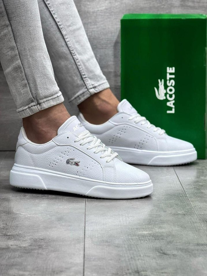 Lacoste Beyaz Erkek Spor Ayakkabı - Görsel 2