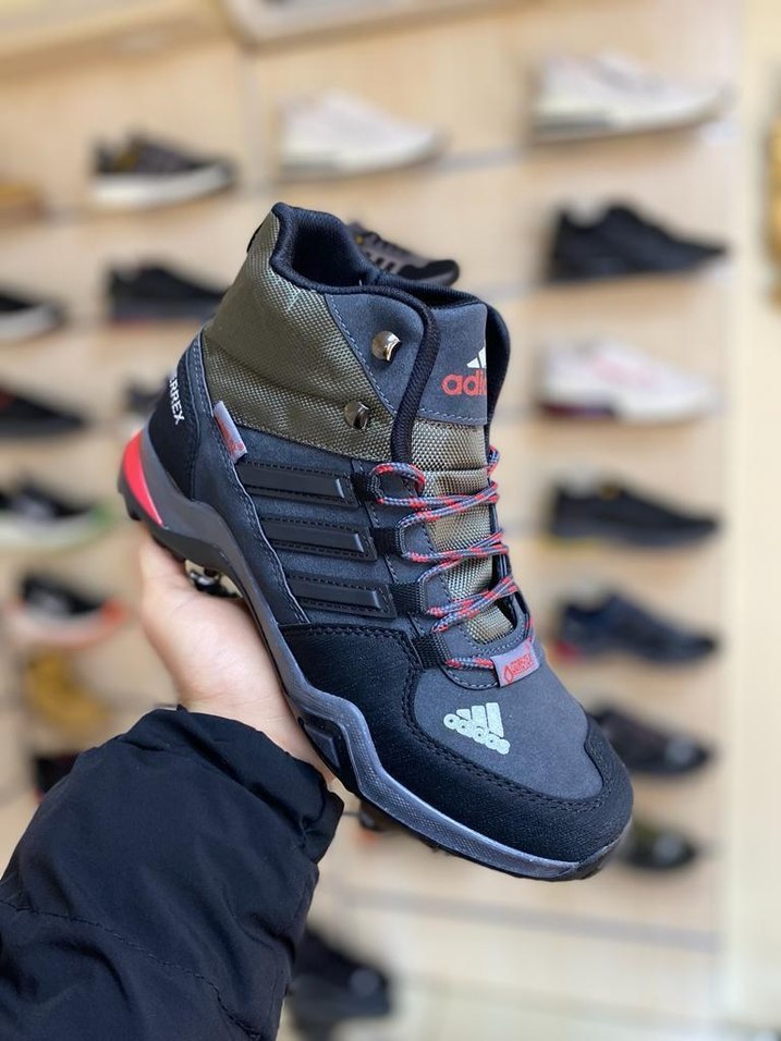 Adidas Erkek Renkli Bağcıklı Outdoor Ayakkabı - Görsel 3