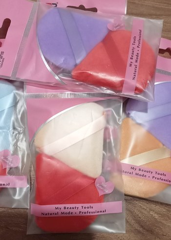 Renkli Makyaj Süngeri Seti - Görsel 2