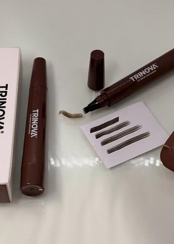 Trinova Koyu Kahverengi Kaş Kalemi - Görsel 2