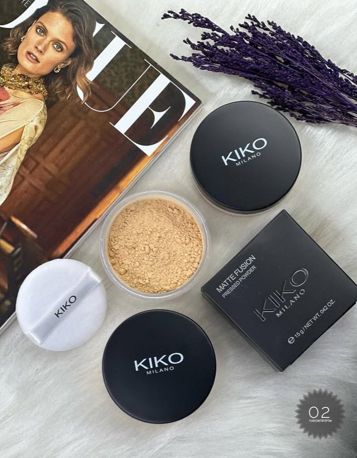 Kiko Milano Mat Pudra - 01 Açık Bej - Görsel 2