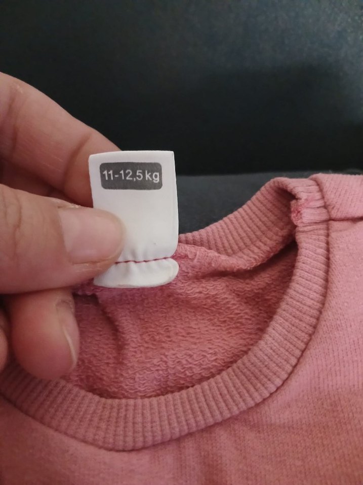 Baskılı Pembe Kedi Sweatshirt - Görsel 3