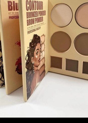 Bej Tonlarda Profesyonel Göz Farı Paleti - Görsel 4