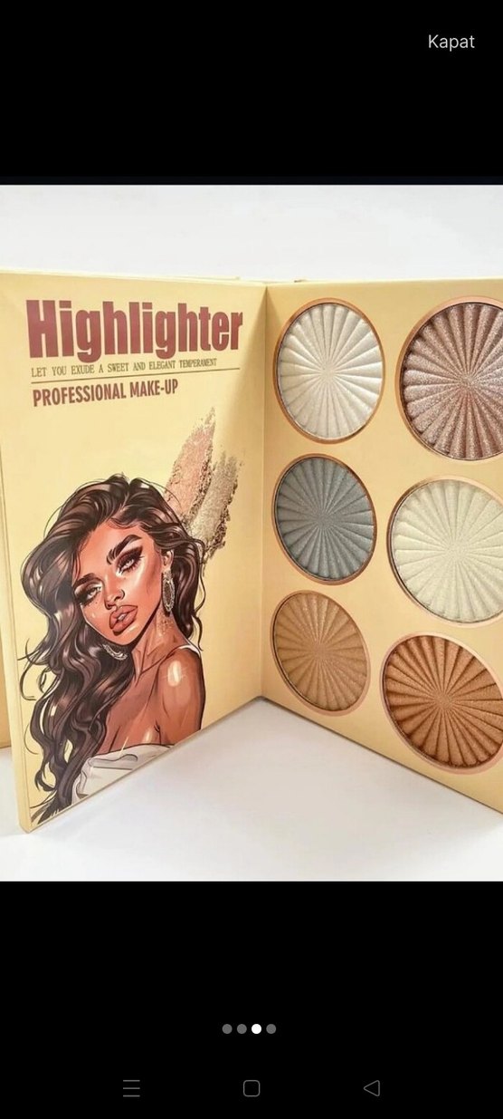 Bej Tonlarda Profesyonel Göz Farı Paleti - Görsel 3