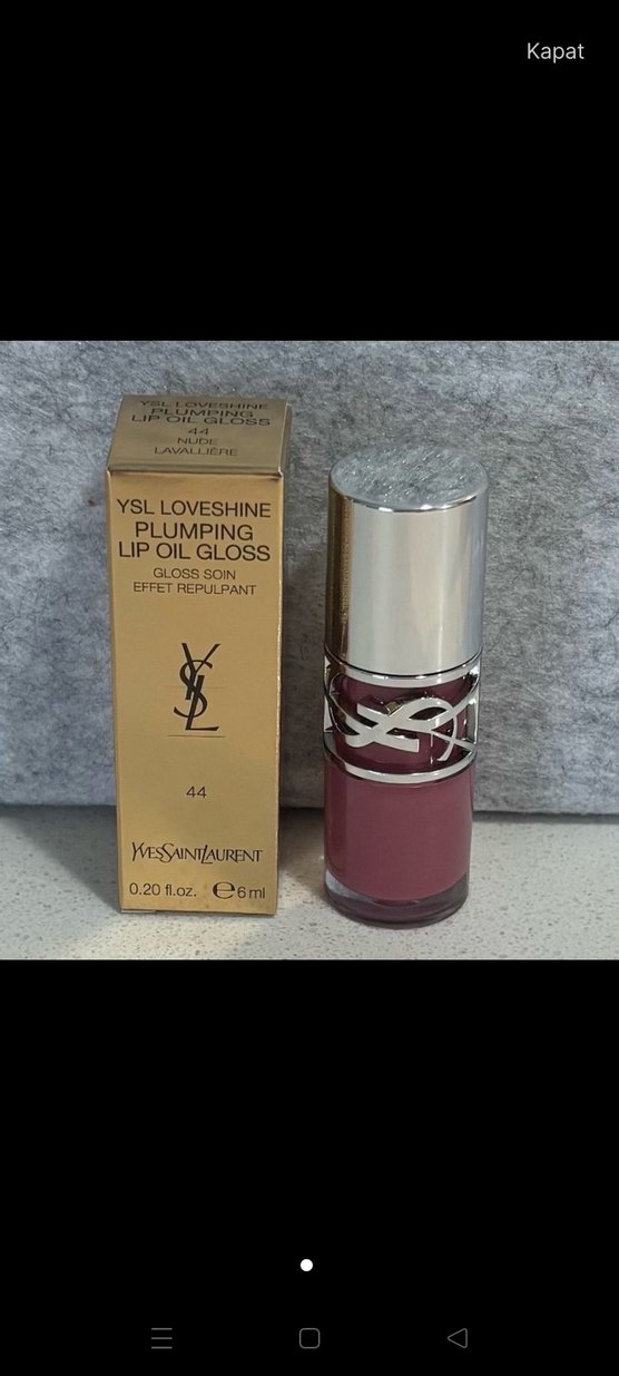 YSL Burgundy Parlak Dudak Parlatıcısı - Görsel 2