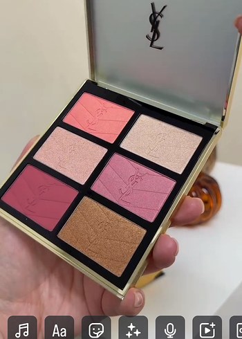 YSL Dörtlü Göz Farı Paleti Bej Tonları - Görsel 2