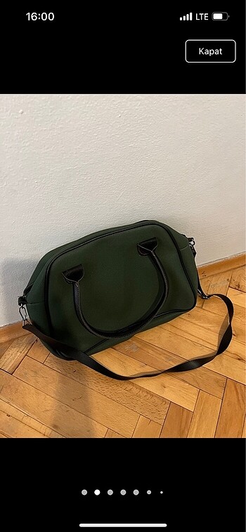 Diğer Koyu yeşil kol çapraz çanta