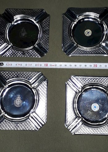 METAL KÜL TABLASI NOSTALJİK - Görsel 2