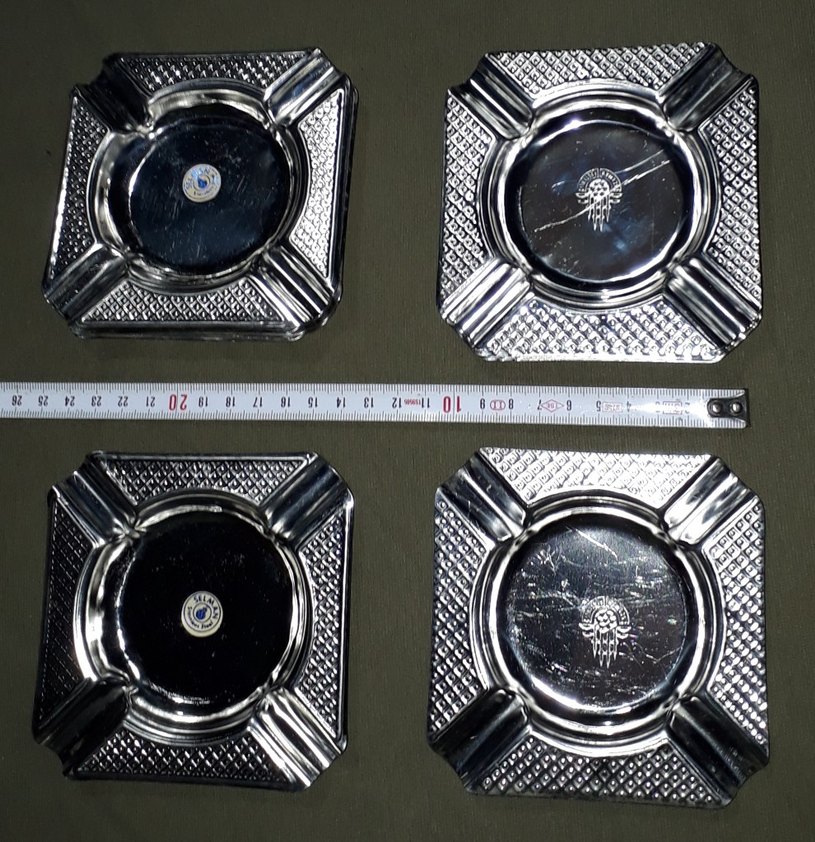 METAL KÜL TABLASI NOSTALJİK - Görsel 4