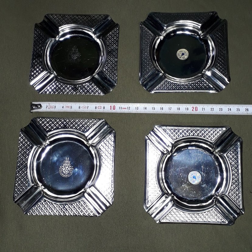 METAL KÜL TABLASI NOSTALJİK - Görsel 2