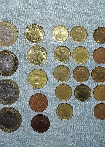 AYASOFYA HATIRASI VE ÇEŞİTLİLİ MADENİ PARALAR - Görsel 7