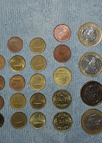 AYASOFYA HATIRASI VE ÇEŞİTLİLİ MADENİ PARALAR - Görsel 2