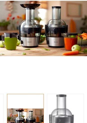 Philips Gri Katı Meyve Sıkacağı - Görsel 3