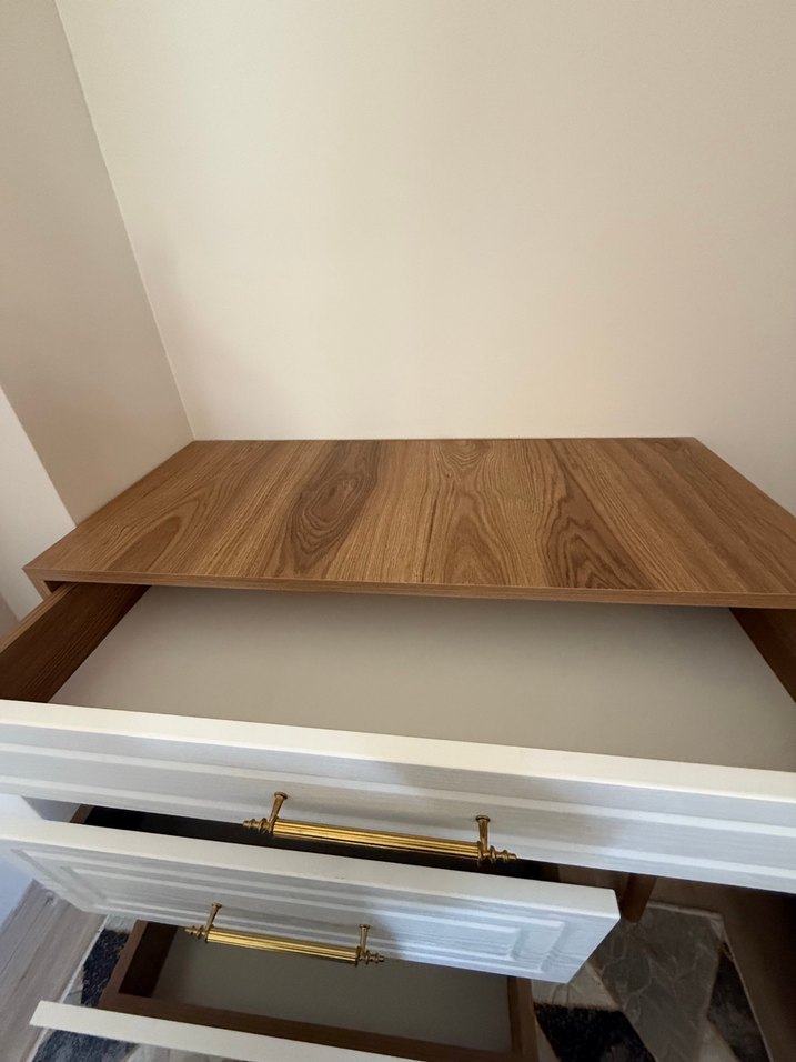 Beyaz makyaj organizeri çekmeceli - Görsel 4