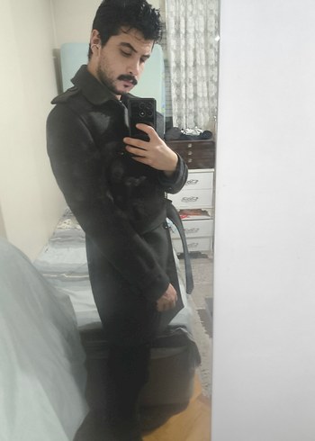 Antrasit Network Erkek Kaban - Görsel 3